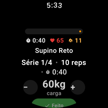 Wear OS beim Training mit Live-Werten: Stoppuhr, Puls, Kalorien und Gewichtsanpassung